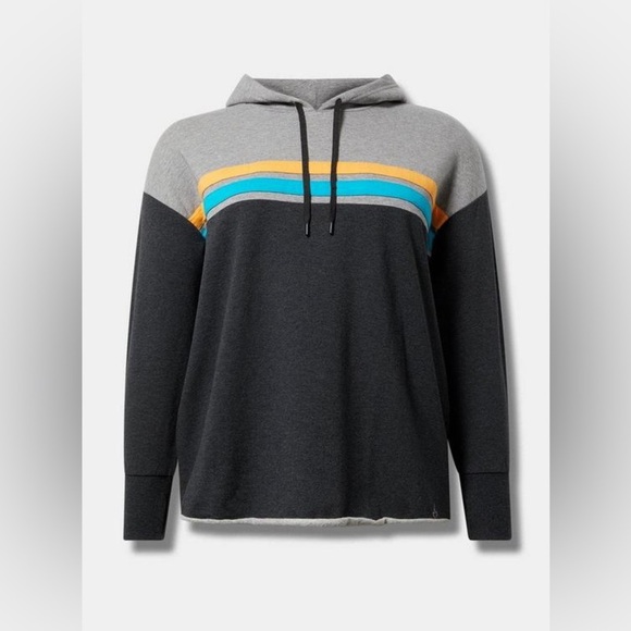 Torrid Everyday Fleece Colorblock Active Hoodie Size 3x NWT Brand New - Picture 10 of 10